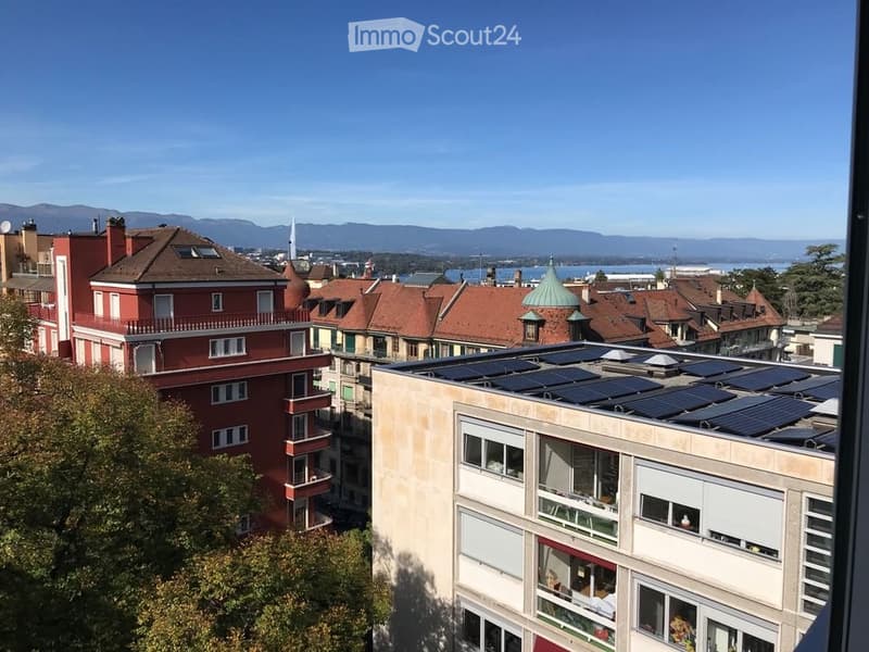 Wiederaufnahme des Mietvertrags für 4-Zimmer-Wohnung im 8. Stock mit Blick auf den See und den Wasserstrahl (1208) (1)