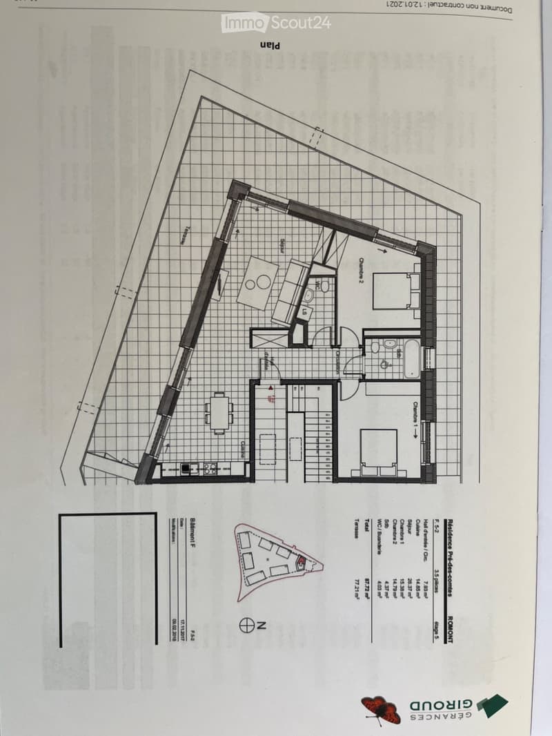 Appartamento attico 3.5 locali con grande terrazza (5)
