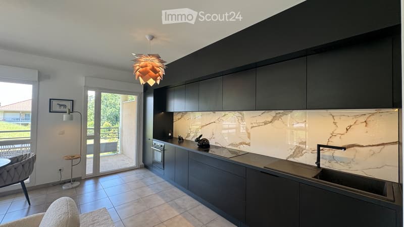Appartamento T3 arredato, terrazza 20m², a 10 minuti da Ginevra (1)