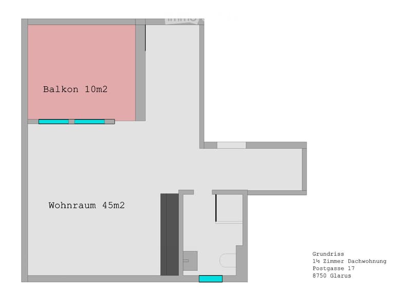1 ½ room apartment in Glarus (5)