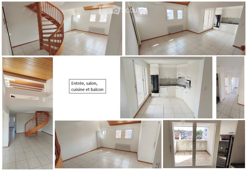 Appartement 4.5 pces en duplex sous-toit au centre-ville (1)