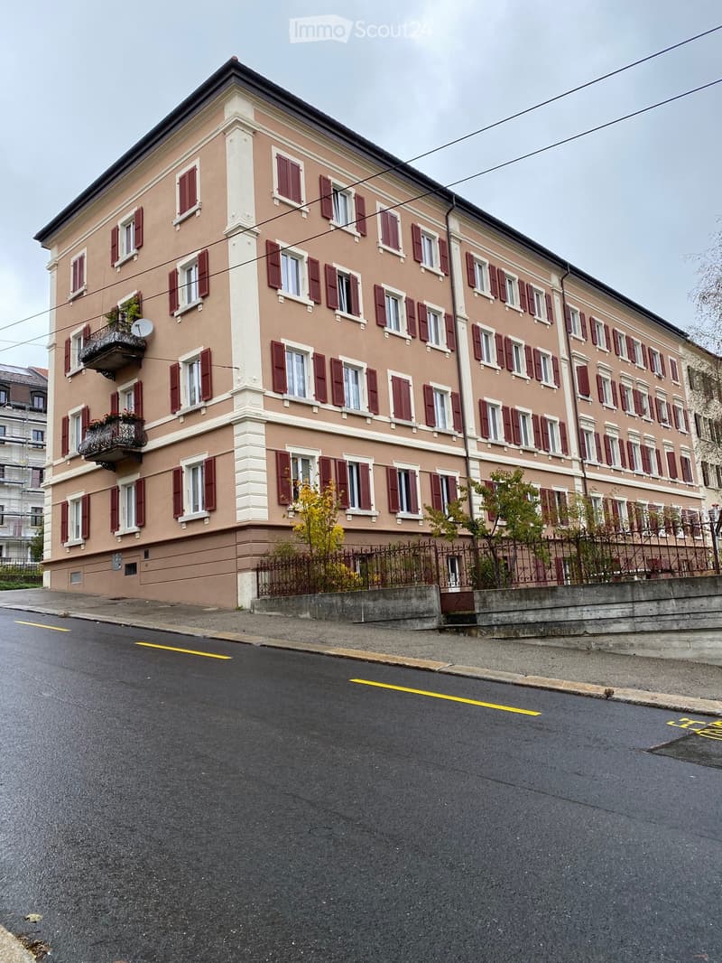 Beautiful 3-room apartment with character in La Chaux-de-Fonds (4)