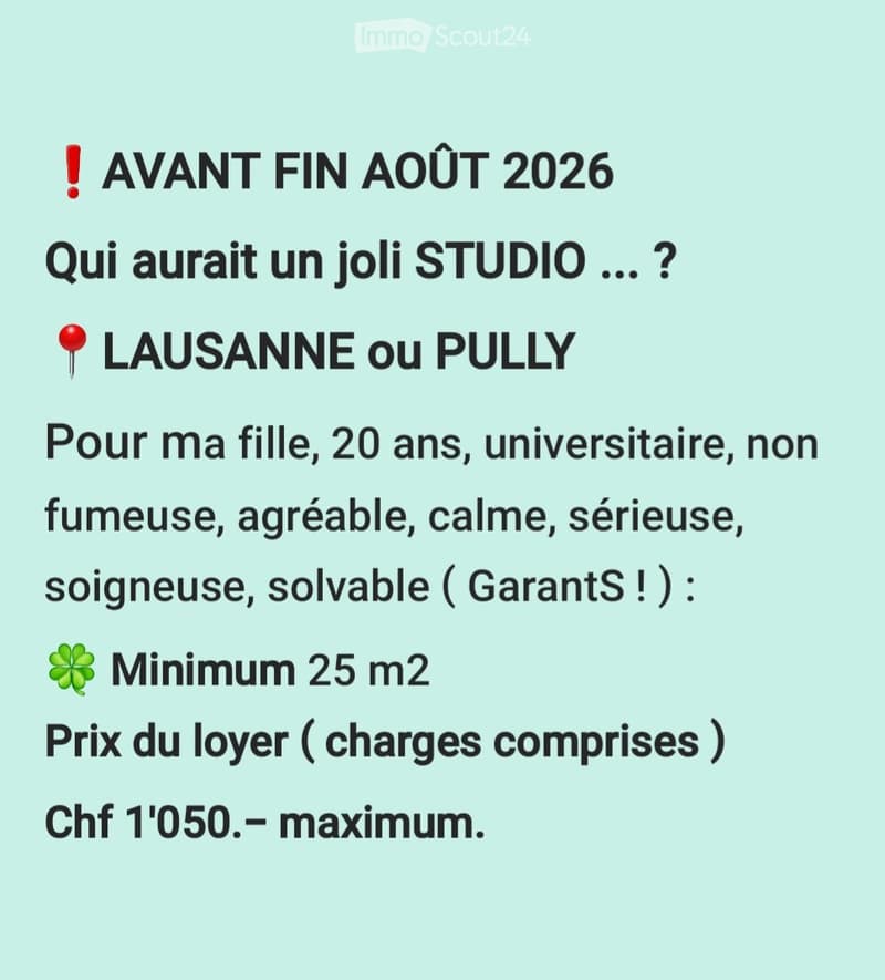 Looking for a studio (1)