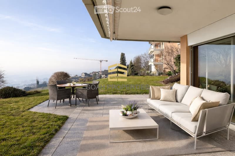 Schönes 3.5-Zimmer-Wohnung mit Terrasse-Garten und Panoramablick (5)