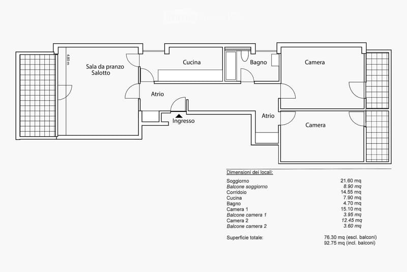 3.5 rooms renovated in Viganello-Cassarate (5)