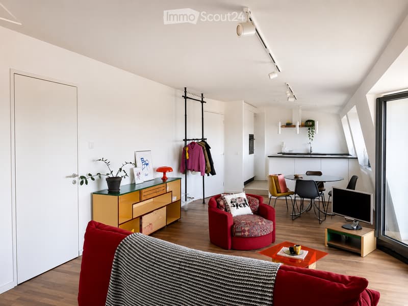 Loft 50 m² mit Seeblick Chailly ab 15. Juli (2)