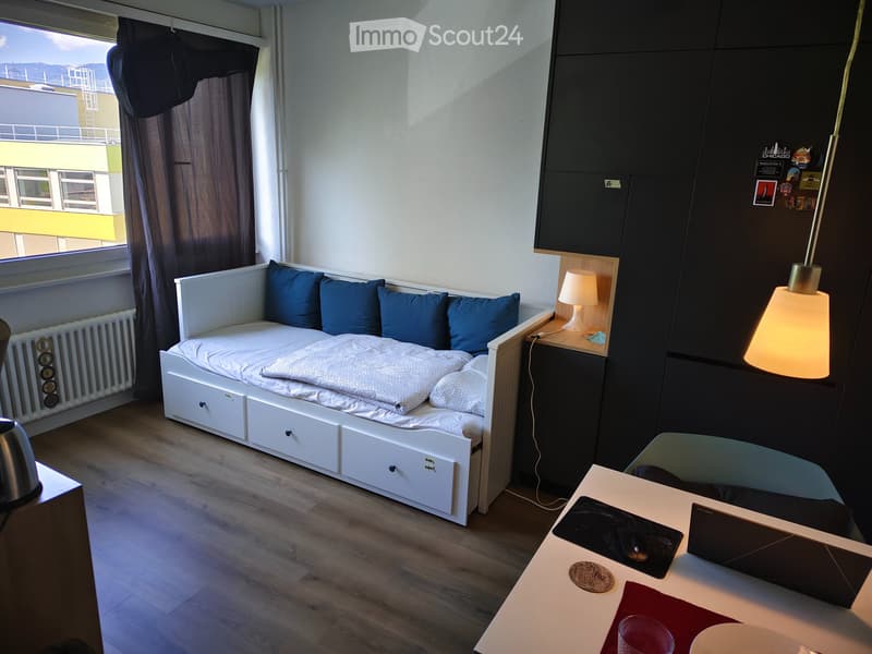 Studio lumineux à Gland, Vaud - disponible juillet (3)