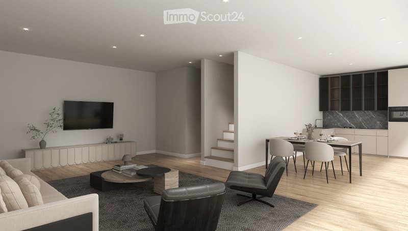 À vendre : Villa mitoyenne 3.5p à Vétroz de 155m² (1)