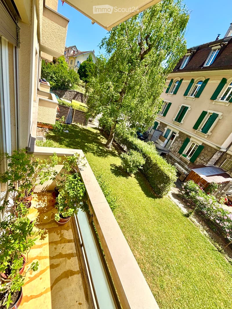 Grande stanza in condivisione - Lausanne Bergières (4)