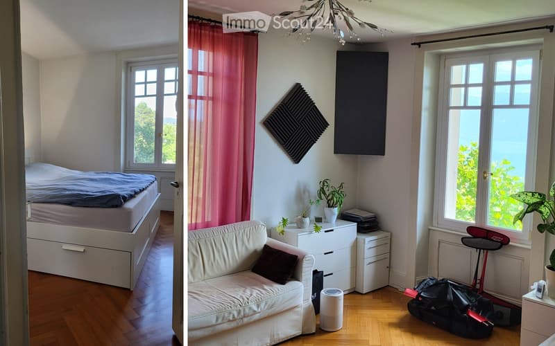 Ripreso in affitto - Bel appartamento di 4 locali con vista lago a Lutry (3)
