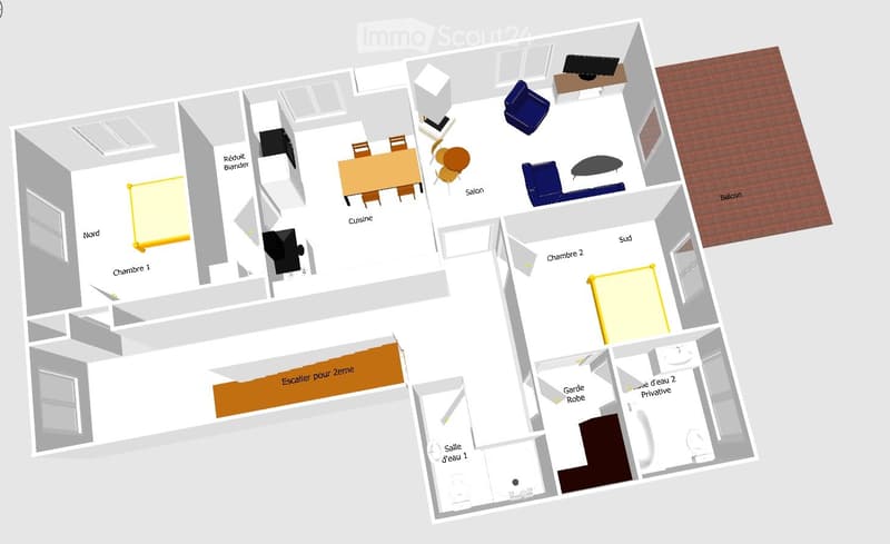 Ampio appartamento di 5½ locali di 160m2 (6½ locali) (3)
