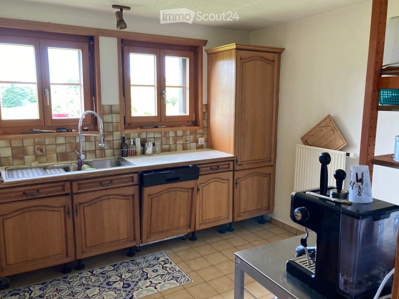 Ampio appartamento duplex di 6 locali in campagna (6)
