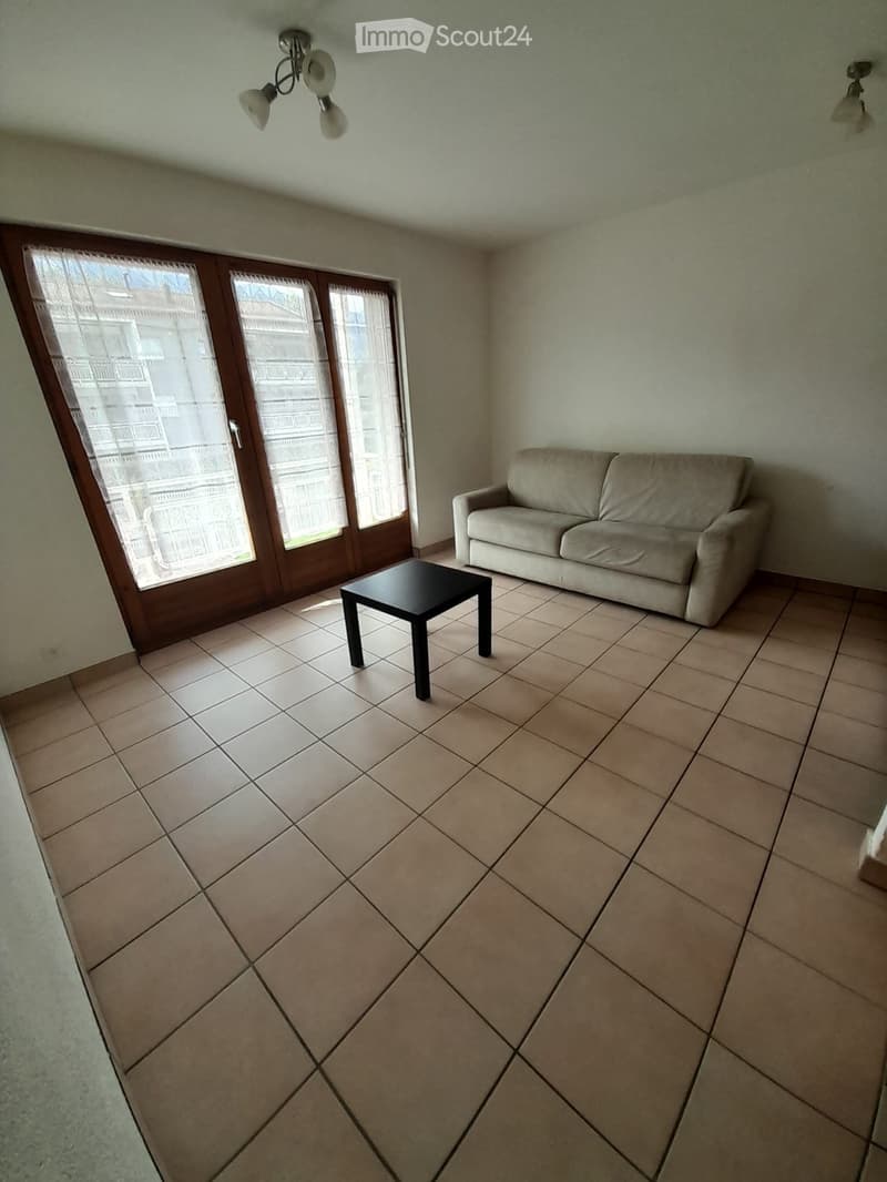 Studio incantevole con balcone in affitto ad Aproz (2)