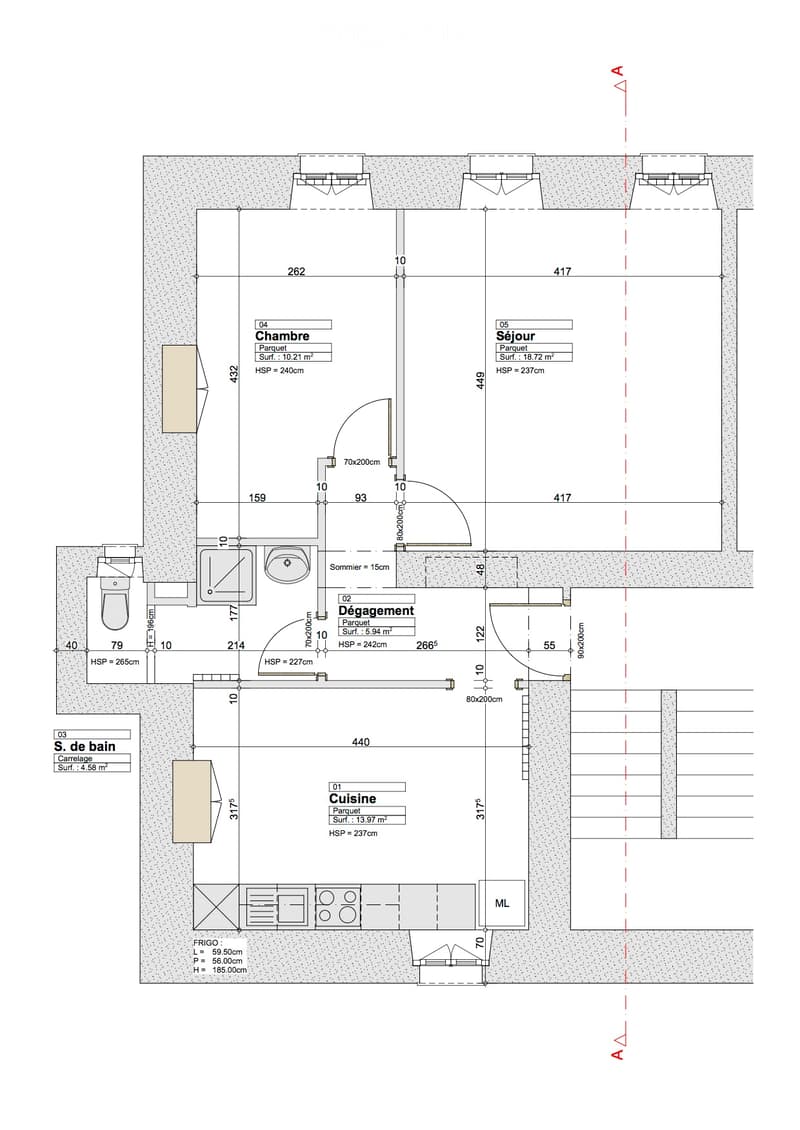 Appartamento 2.5 locali in affitto nel centro di Vétroz (5)