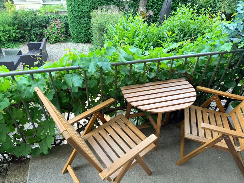 3 pezzi con giardino privato nel quartiere di Sous-Gare Lausanne (1)