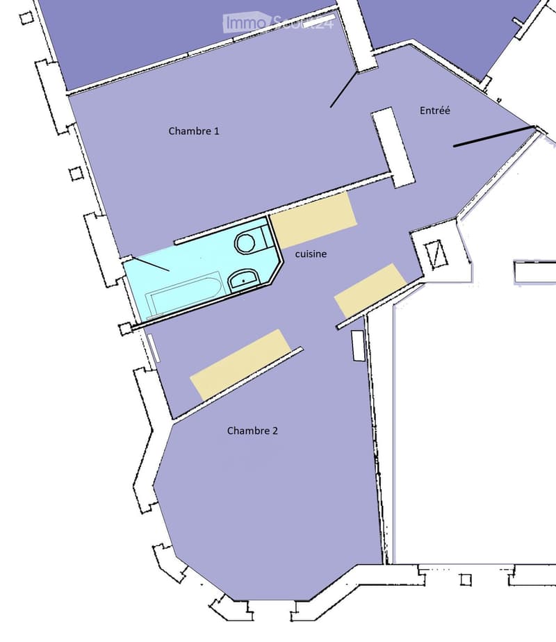 Appartamento di due locali nel centro di Moutier, 54 m2 (5)