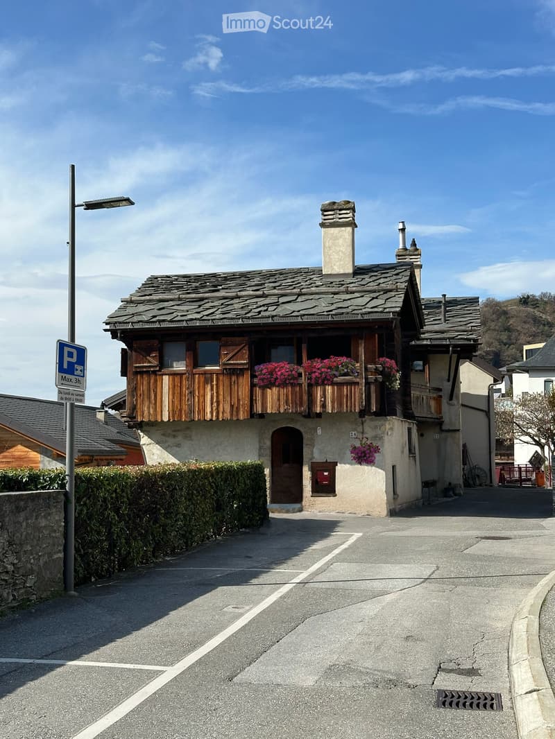 Chalet arredato 3 locali a Saint-Léonard 1'400.- CHF (1)