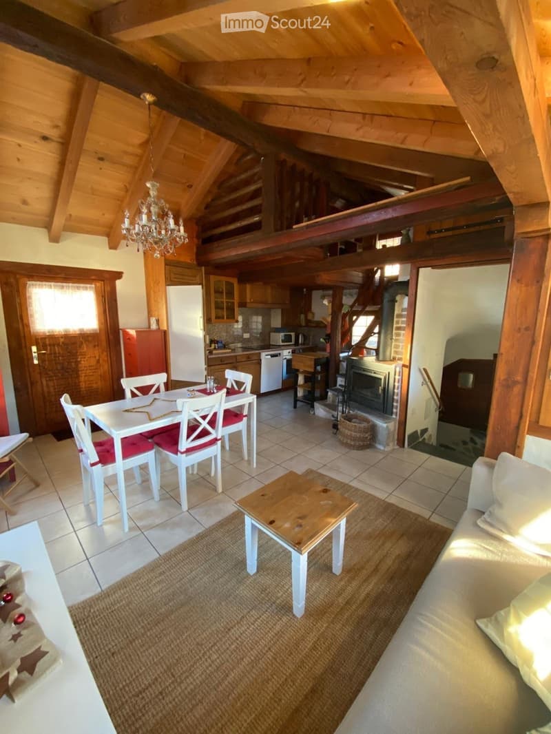 Chalet arredato 3 locali a Saint-Léonard 1'400.- CHF (2)
