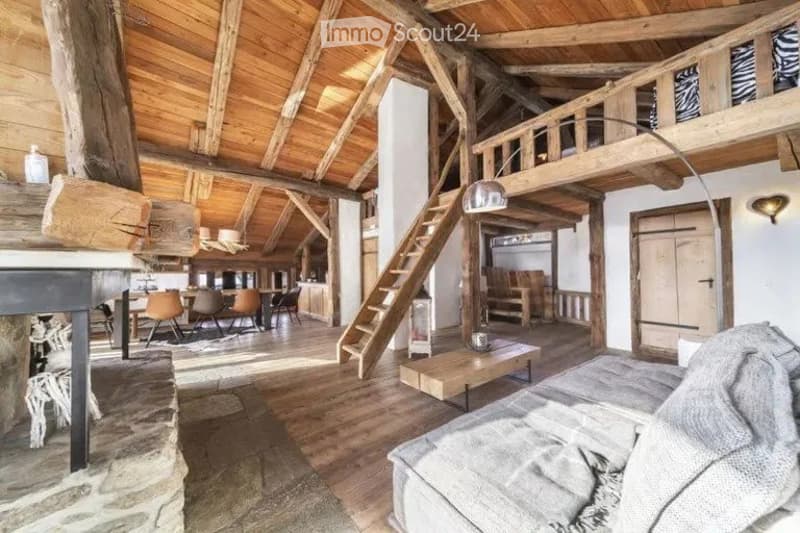 Crans-Montana / Icogne authentic renovated barn 6.5 rooms (5)