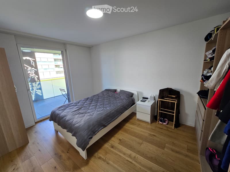 Ripreso in affitto: Magnifico appartamento di 3,5 locali con balcone a Bulle (3)