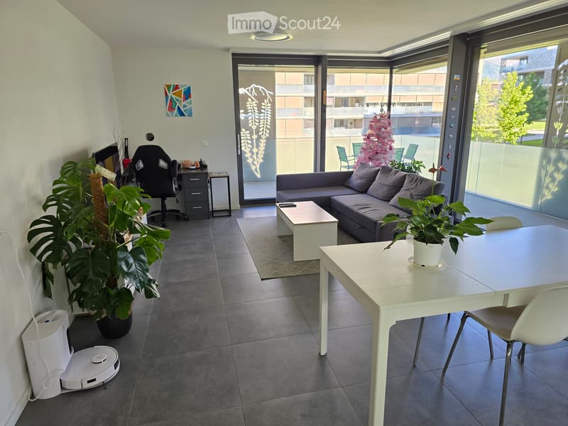 Ripreso in affitto: Magnifico appartamento di 3,5 locali con balcone a Bulle (2)