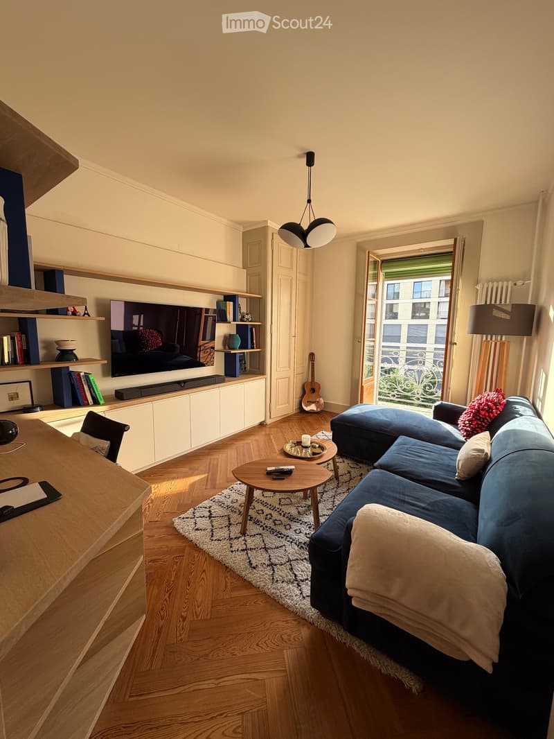 Appartement 3 pièces Eaux Vives à sous-louer (1)