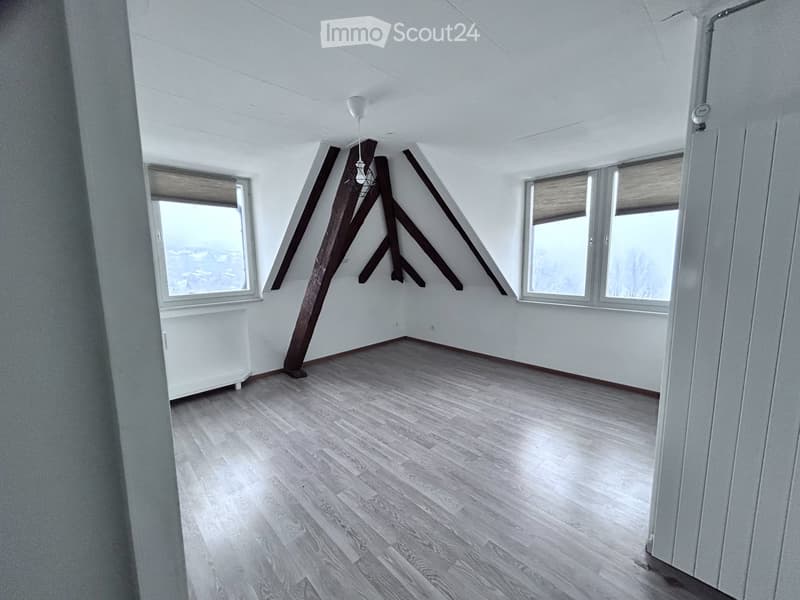 Zweizimmerwohnung in Le Locle & Außenterrain (4)