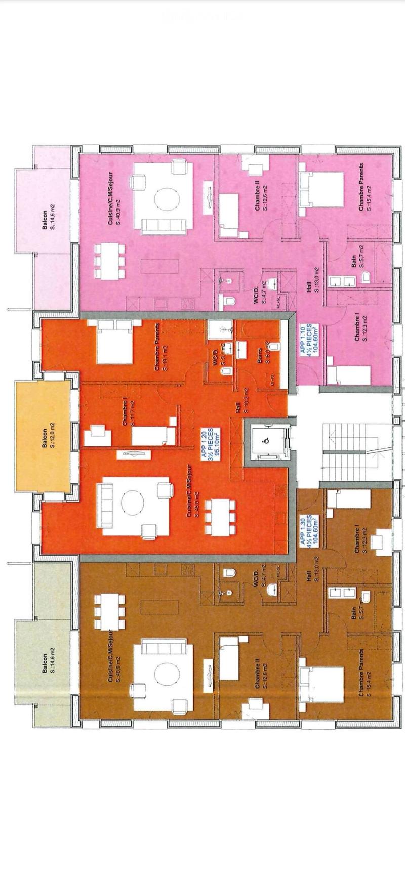 Appartement 3,5 pièce Russy (5)
