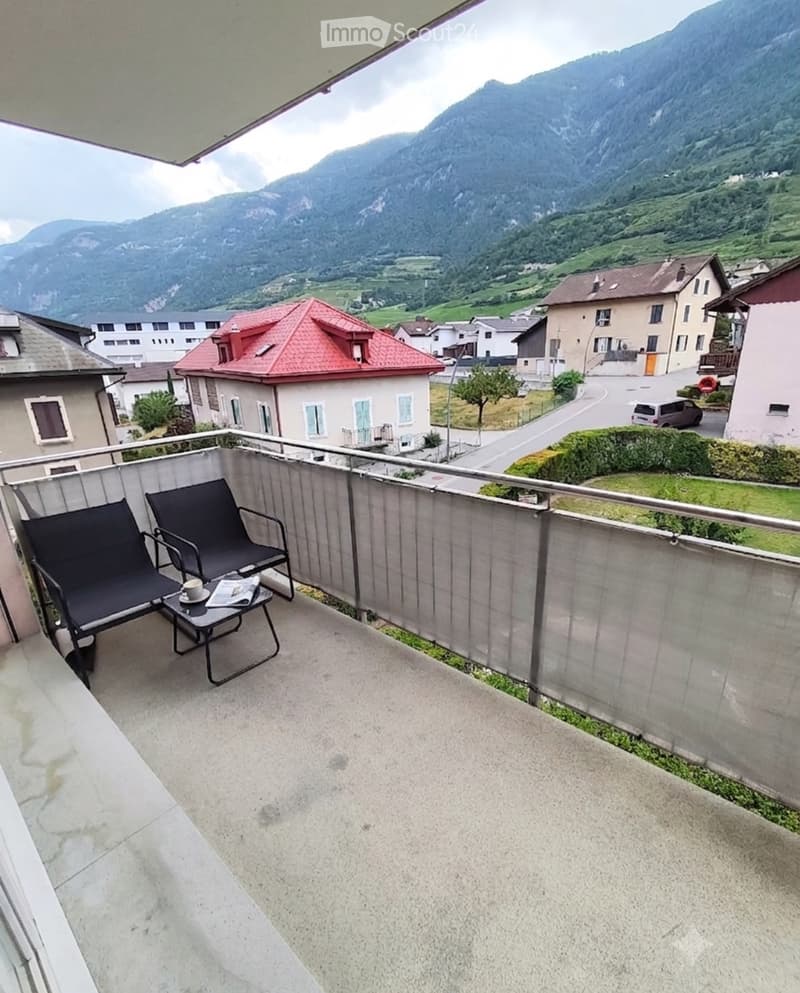Apartment 2.5 rooms for rent in Saxon (5)