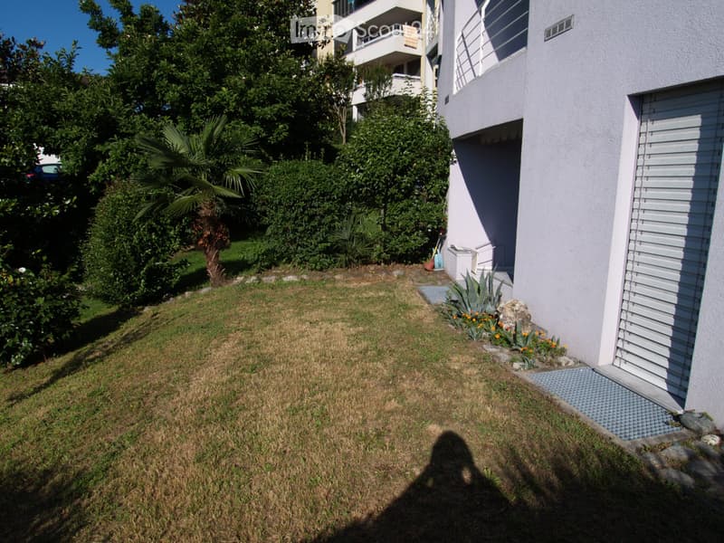 Minusio, vend appartement 2 pièces avec jardin, revenu locatif (2)