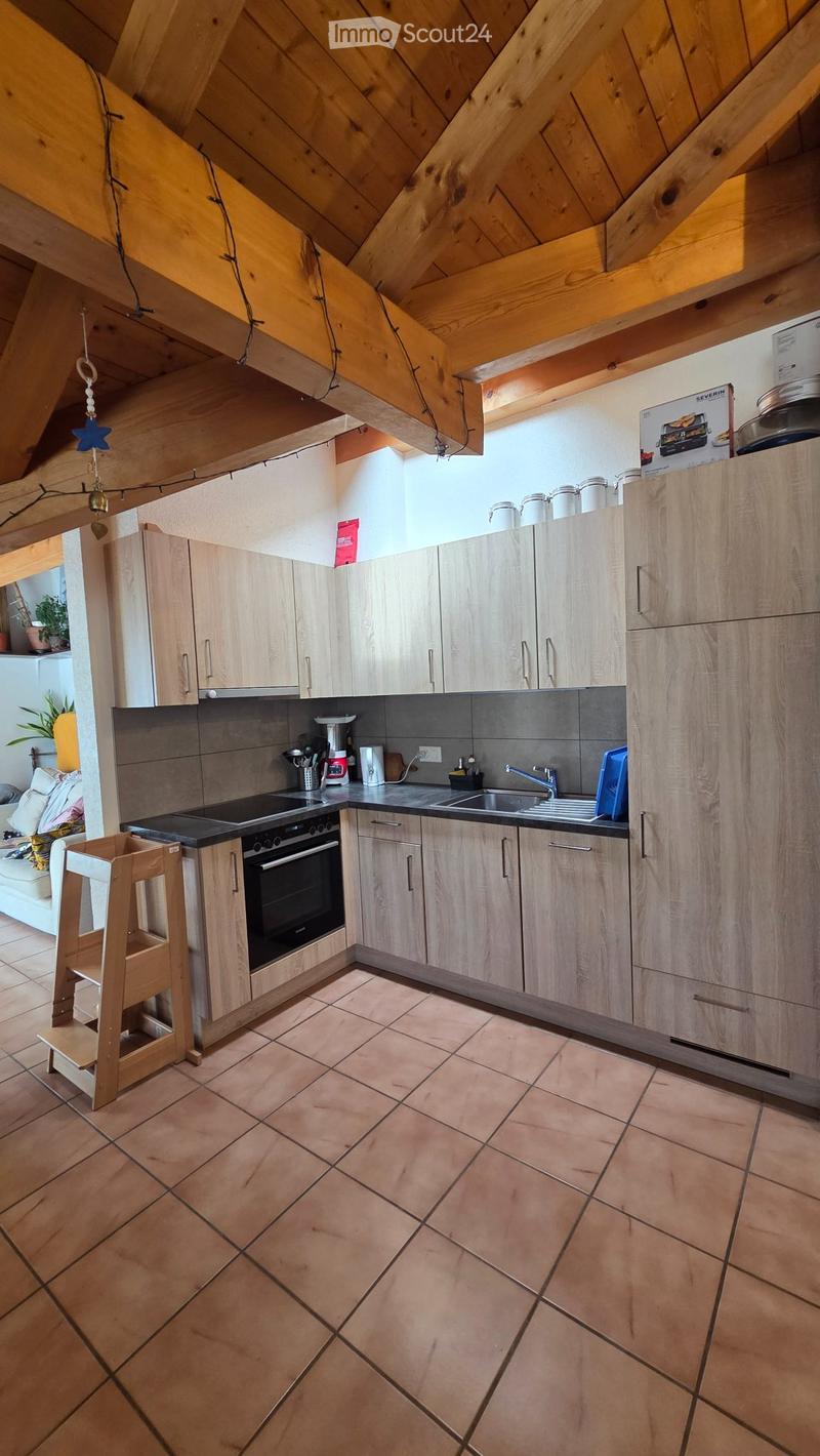 Attic apartment 3.5 for rent in GRIMISUAT (Champlan) (3)
