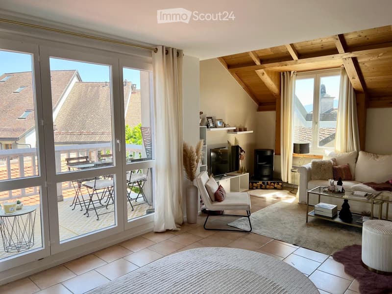 Meraviglioso appartamento di 3,5 locali, vista lago (1299 Crans) (2)