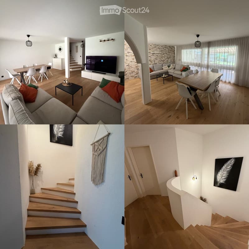 Wohnung 4,5 Zimmer im Doppelhaus mit Garten (2)