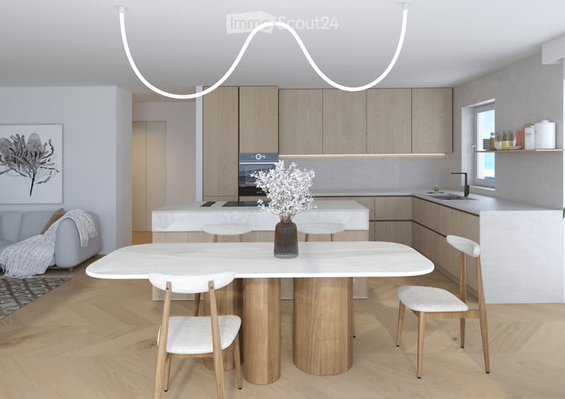 Neue 2.5-Zimmer-Wohnung mit Balkon und Terrasse (4)