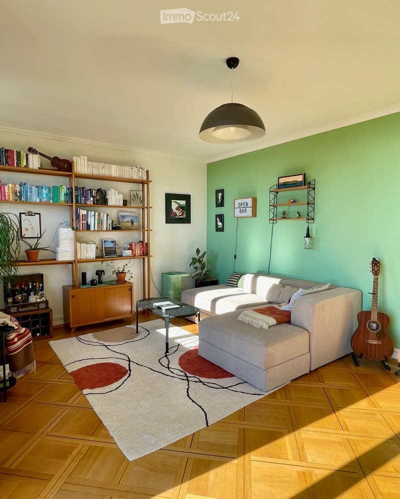 Sous-location 1 an Magnifique 3,5p en attique Lausanne (2)