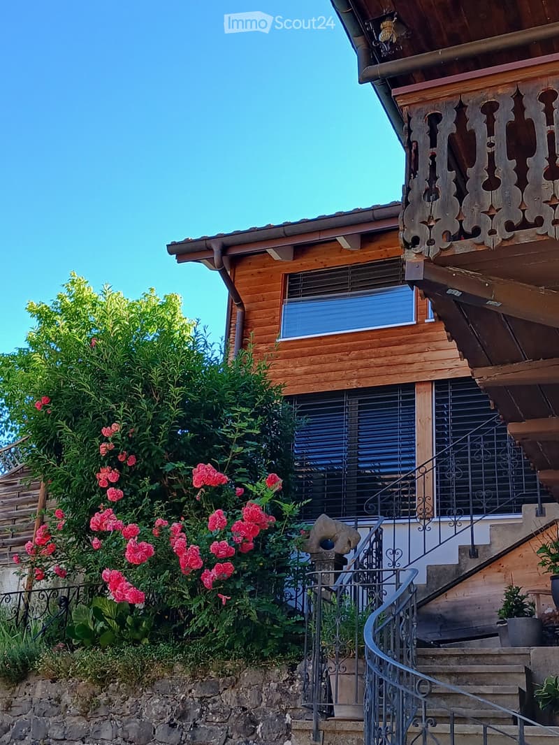 Affascinante chalet atipico di 5 locali a Charmey (2)