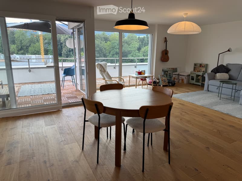 Attic apartment with 4.5 rooms in Attalens (8)