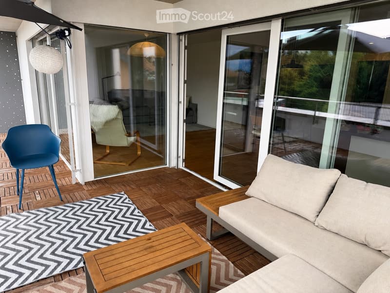 Attic apartment with 4.5 rooms in Attalens (4)