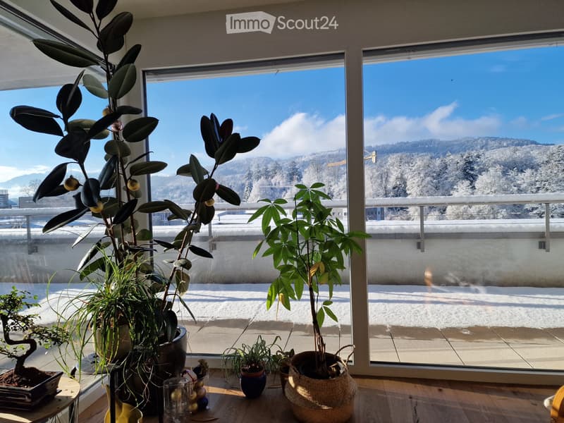 Attic apartment with 4.5 rooms in Attalens (6)