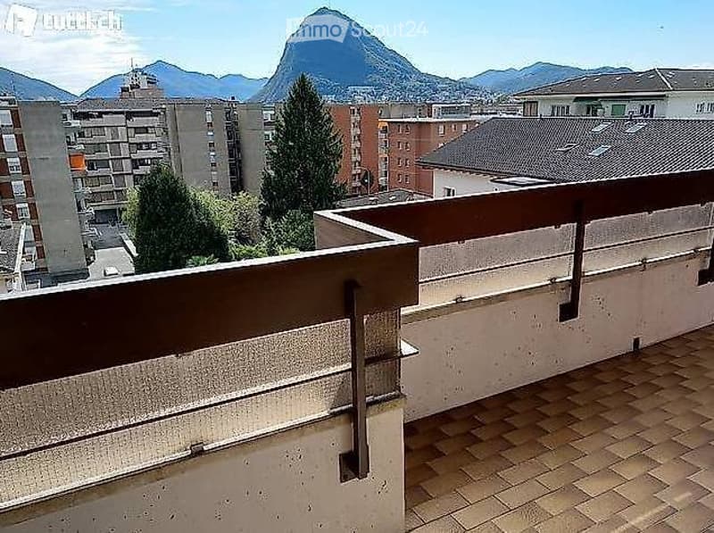 Lugano, affitto 3.5 locali con 3 balconi (2)