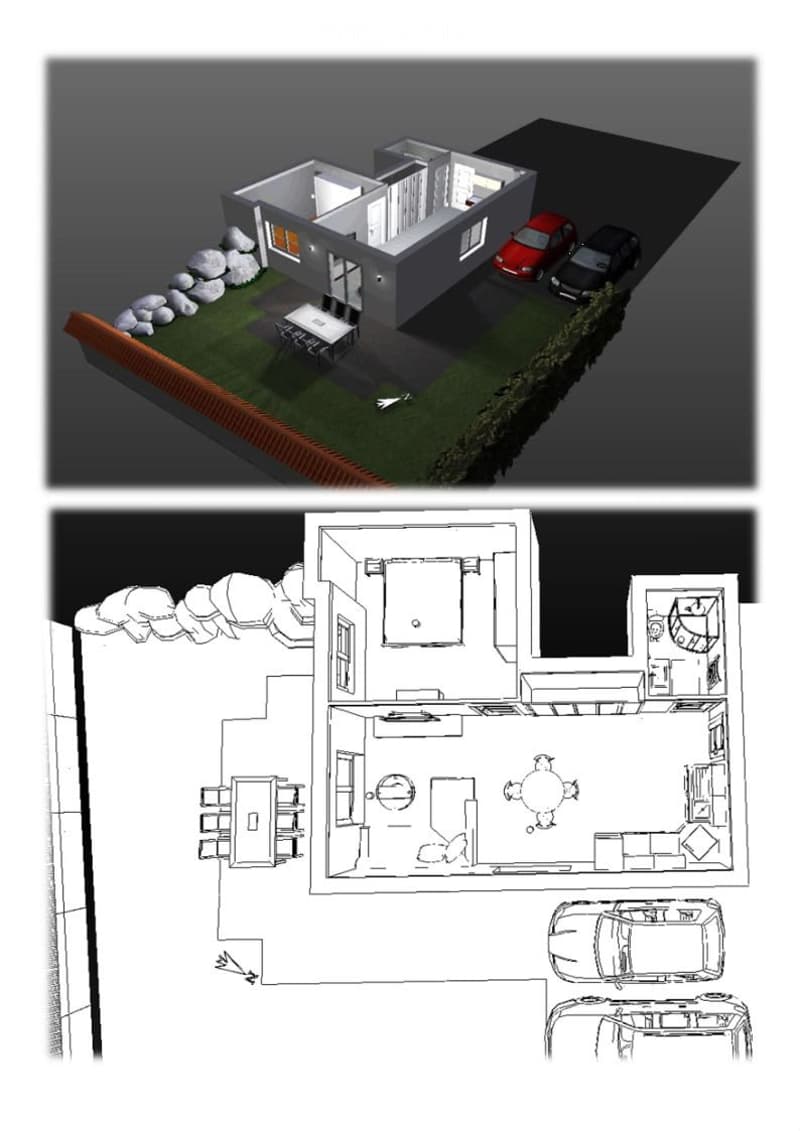 2,5 locali 50 m2 con terrazza a Villarsel le Gibloux (2)