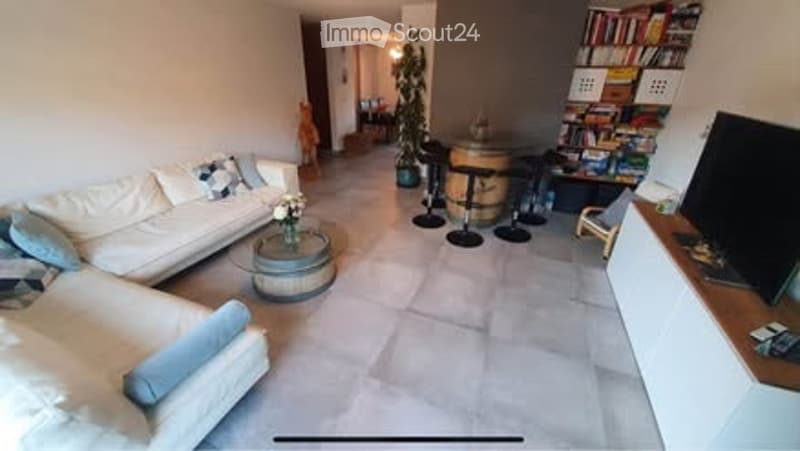 Bel app. rénové, 4,5 pièces + 2 terrasses+accès à la pelouse (4)