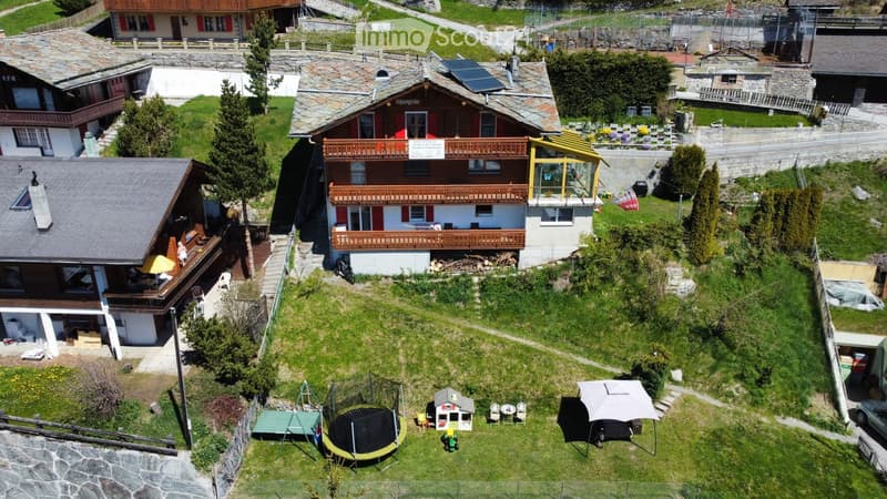 Chalet Jardin d'Hiver Extension Garage Aire de Jeux Vue Superbe (2)