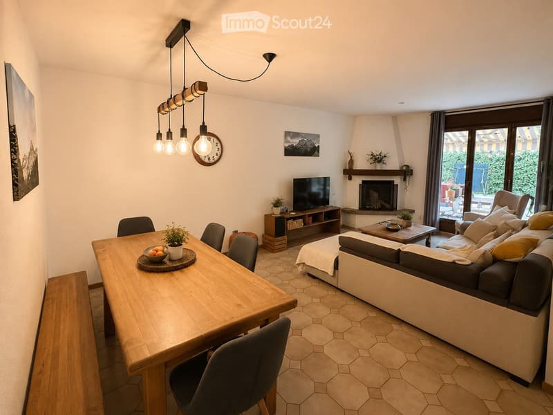 Appartement 4,5 pièces avec terrasse et jardin à Bex (2)