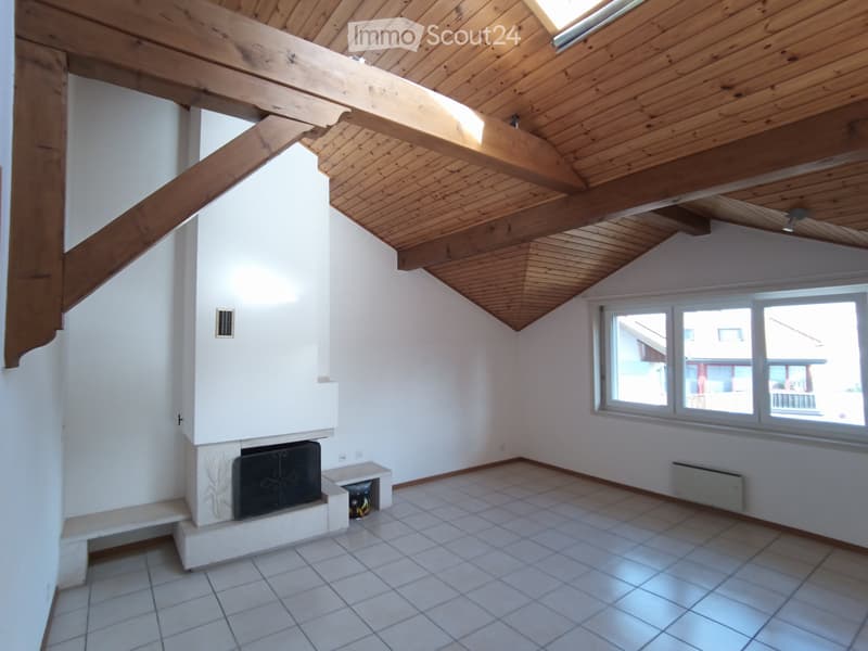 In affitto Granges-Paccot, Fribourg app. mansardato 3,5 locali (2)