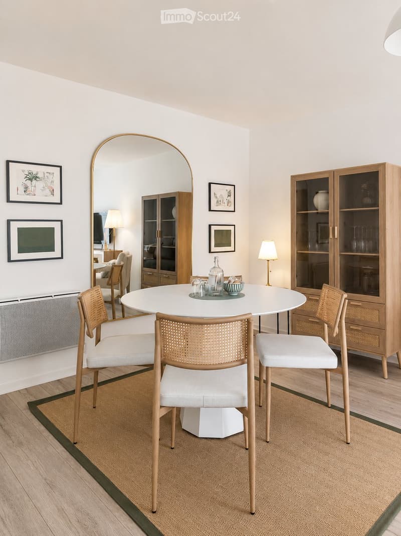 Appartement T2 meublé rénové Proche Genève Parking (1)