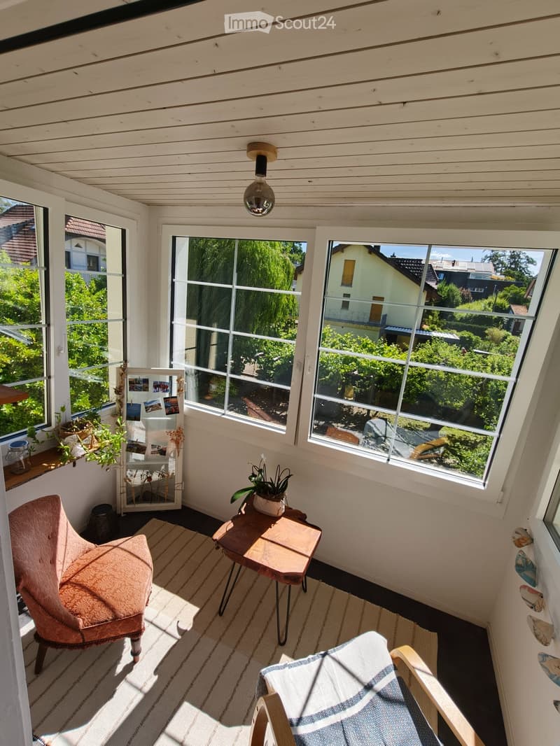 Appartement de rêve, meublé, 3.5 pièces à Lyss avec jardin immense (2)