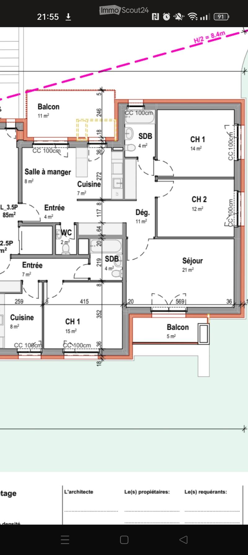 Appartement Estavayer-le-lac 3,5 Zimmer (6)