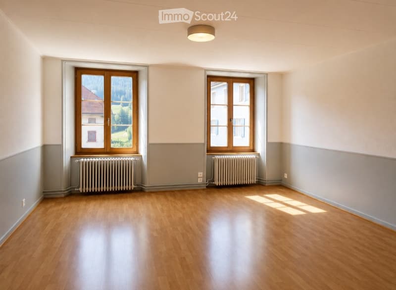 For rent, 4-room renovated apartment in Travers (4)