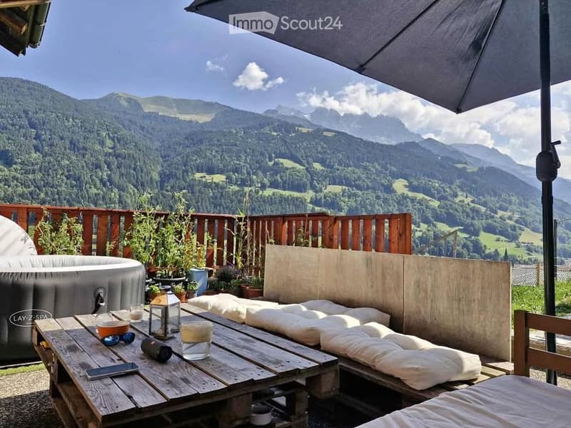 Casa condivisa con bella vista a Troistorrents (1)